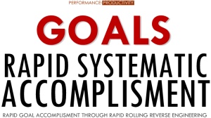 GOALS - Rapid Systematic Accomplishment Through Rapid Goal Reverse Engineering