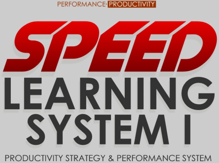 SPEED Learning System I – Productivity Strategy & Performance System