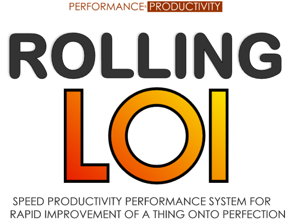 Rolling LOI Speed Productivity Strategy and System